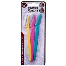 48 pieces 3pk Eyebrow Razors - Shaving Razors