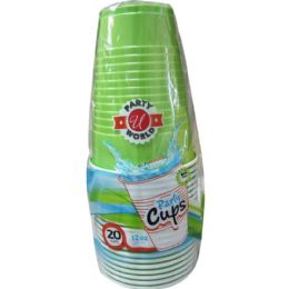 24 of 12oz 20pcs Lime Green CO-Ex Cups