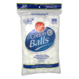 48 Wholesale 300ct Cotton Balls