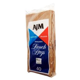 30 pieces Brown Lunch Bags 40ct - Cooler & Lunch Bags