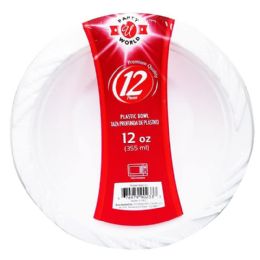 36 pieces 12oz White Microwave  Deep Bowl 12ct - Microwave Items