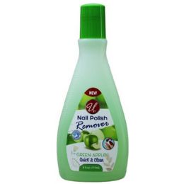 24 Wholesale 6oz Nail Polish Remover Green Apple