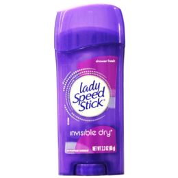 24 Wholesale 2.3OZ LADY SPEED STICK SHOWER FRESH