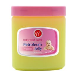 24 Pieces 8oz Petroleum Jelly Baby Scent Pink - Baby Beauty & Care Items