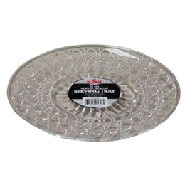 48 of Acrylic Round Tray Asrt Design 25cm