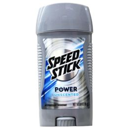 12 pieces 3oz Speed Stick Deodorant Unscented - Deodorant