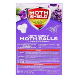 12 Pieces 12oz Moth Ball Lavender - Pest Control