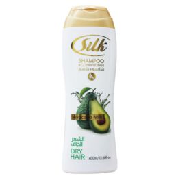 24 pieces 35295/13.5oz Silk Dryhair Shmp Avocad - Shampoo & Conditioner