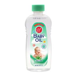 24 pieces 6.5oz Baby Oil Aloe Vera - Baby Beauty & Care Items