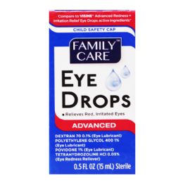 24 of 0.5oz Family Care Eye Drops Advance