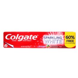 48 Wholesale 2.5OZ+1.50 COLGATE Toothpaste SPARKLING CINNamint