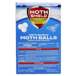 12 Pieces 12 Oz Moth Ball Linen - Pest Control