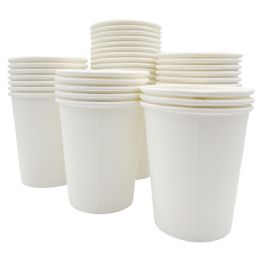 8 Oz. Paper Cold Cups, (white) 1000 Ct. (20 Packs Of 50)