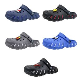 Wholesale Footwear Boy's Stripe Pin Clog Assorted