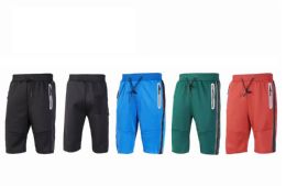 24 Pieces Men's Active Scuba Shorts Pack A - Men's Activewear