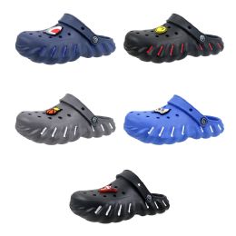 Wholesale Footwear Boy's Stripe Pin Clog Assorted