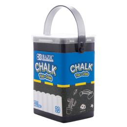 72 pieces White Chalk (20/bucket) - Chalk,Chalkboards,Crayons