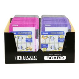 24 pieces 5" X 7" Dry Erase Board W/ Marker - Paint, Brushes & Finger Paint
