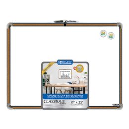 6 pieces 17" X 23" Classique Cork Frame Magnetic Dry Erase Board W/ Marker & 2 Magnets - Paint, Brushes & Finger Paint