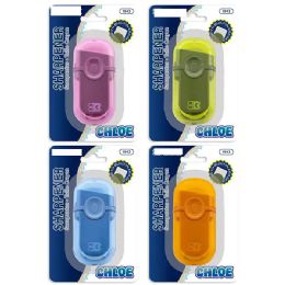 24 Pieces Chloe Sharpener and Eraser - Sharpeners