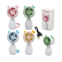 60 of 5"x3" Mini Hand Fan