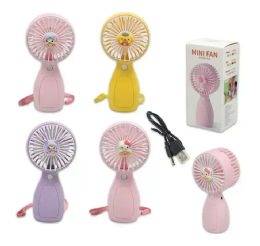60 of 5"x3" Mini Hand Fan