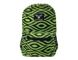 24 of Backpack 16 X 12 X 7 Inches Jumbo Zippers Padded Back And Straps Electronics Port Side Mesh Pocket Inside Mesh Pocket