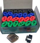 288 of Dual Hole Pencil Sharpener With Shaving Receptical