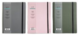 24 of Executive Journal 8 X 6 Inches 96 Sheets Soft Touch Covers Elastic Closure