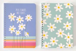 24 pieces Personal Book - 7 X 5 Inches - 80 Sheets - Twin Wire - Interior Pocket - College Ruled - Note Books & Writing Pads