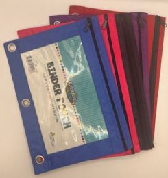 96 of Pencil Pouch With Grommets 9 X 7 Inches View Window