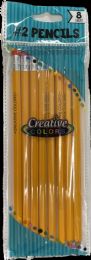 #2 Pencils 8pc pack Pre Sharpened