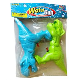 6 of 2pc Dinosaur Water Gun (asst Colors)