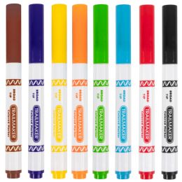 100 Pieces Broad Tip Colored Markers - 8 Pack - Markers