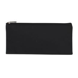 100 of Zippered Pencil Pouch 8 Color Assortment
