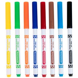 100 Pieces Fine Tip Markers - 8 Pack - Markers