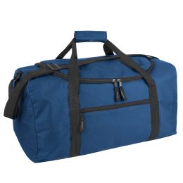 24 pieces 20 Inch Duffle Bag Blue - Duffel Bags