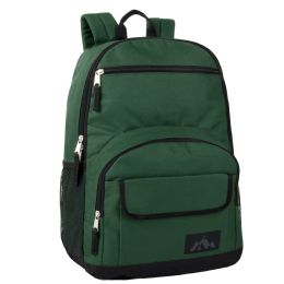 24 pieces Trailmaker Multi Pocket Function Backpack Green - Backpacks 18" or Larger