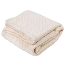 24 of Soft Fleece Waffle Blankets 50 X 60 (250 Gsm)