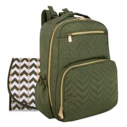12 of FisheR-Price Signature Morgan Backpack Diaper Bag - 	olive