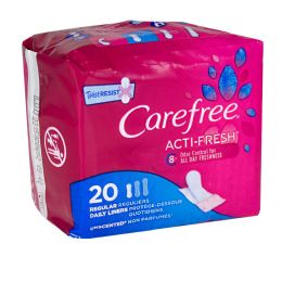 Carefree Regular To go Pantiliners - Pack of 20