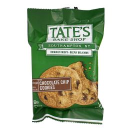 24 pieces Tate's Bake Shop Chocolate Chip Cookies - 1 Oz. - Food & Beverage