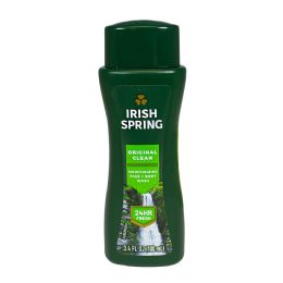24 Pieces Travel Size Irish Spring Original Clean Body Wash - 3.4 Oz. - Soap & Body Wash