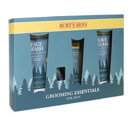 24 pieces Grooming Essentials For Men Burts Bees Kit - 4 Piece Gift Kit - Skin Care