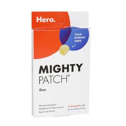 24 pieces Travel Size Hero Mighty Patch Duo Day & Night  Pimple Rescue Patches - 12 Ct. - Skin Care