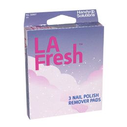 24 Wholesale La Fresh Acetone Nail Polish Remover Pad - 3 Ct.