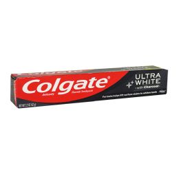 24 pieces Travel Size Colgate Ultra White Charcoal Toothpaste, 2.2 Oz. - Toothbrushes and Toothpaste