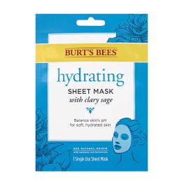 24 pieces Burt's Bees Hydrating Sheet Mask With Clary Sage - Pack Of 1 - Skin Care