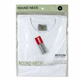 Men's White T-Shirts Size M - Pack Of 1