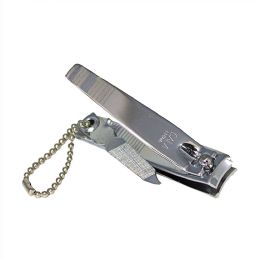 60 Wholesale Fingernail Clippers With Chain In Display Bucket
